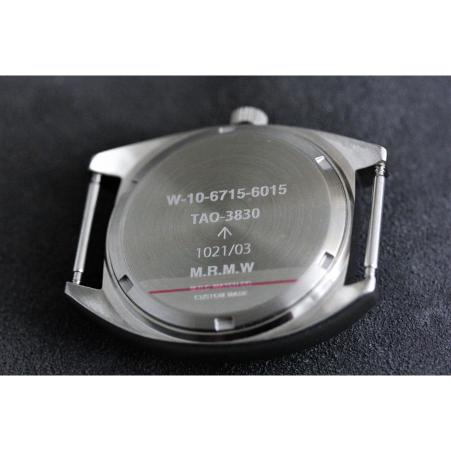 Used Reprint of the British Air Force Military Watch from the 70's! M.R.M.W. Royal Army Watch W-10 Vintage Quartz Watch Broad Arrow Homage