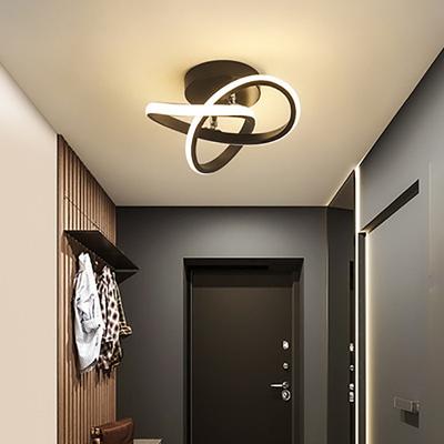 LED pásik Chodba Stropné svietidlá Moderné minimalistické obývacie izby Lampy na balkón Vstup Schodisko Domáce dekorácie Svietidlá LED luster