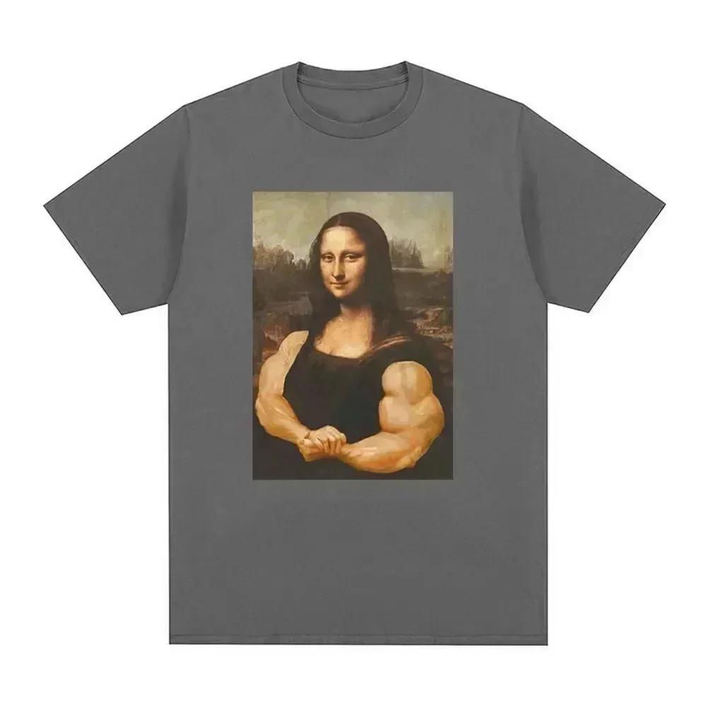 Funny Fitness T-shirt Muscles Gym Casual Graphic Short Sleeve T-shirts Unisex Fashion Casual Oversized T Shirt