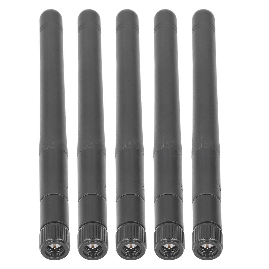 5 Stück Antenne 2.4G Klappbar Wasserdicht Omnidirektional SMA Stecker Kopf Set Kit für Zuhause