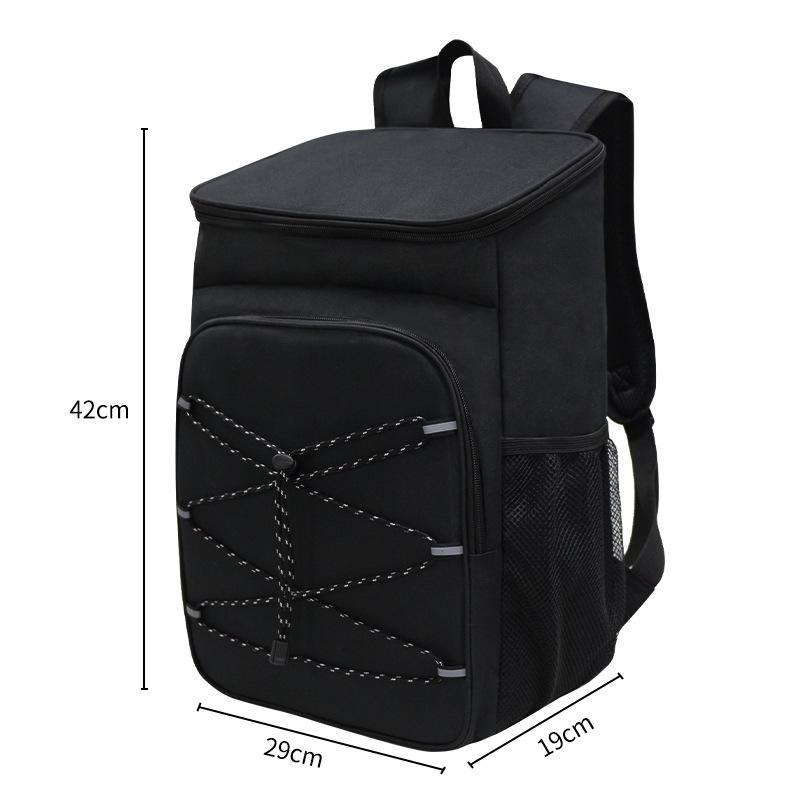 Cross-Border Large Capacity Insulated Picnic Backpack - Oxford Cloth, Double Shoulder Design