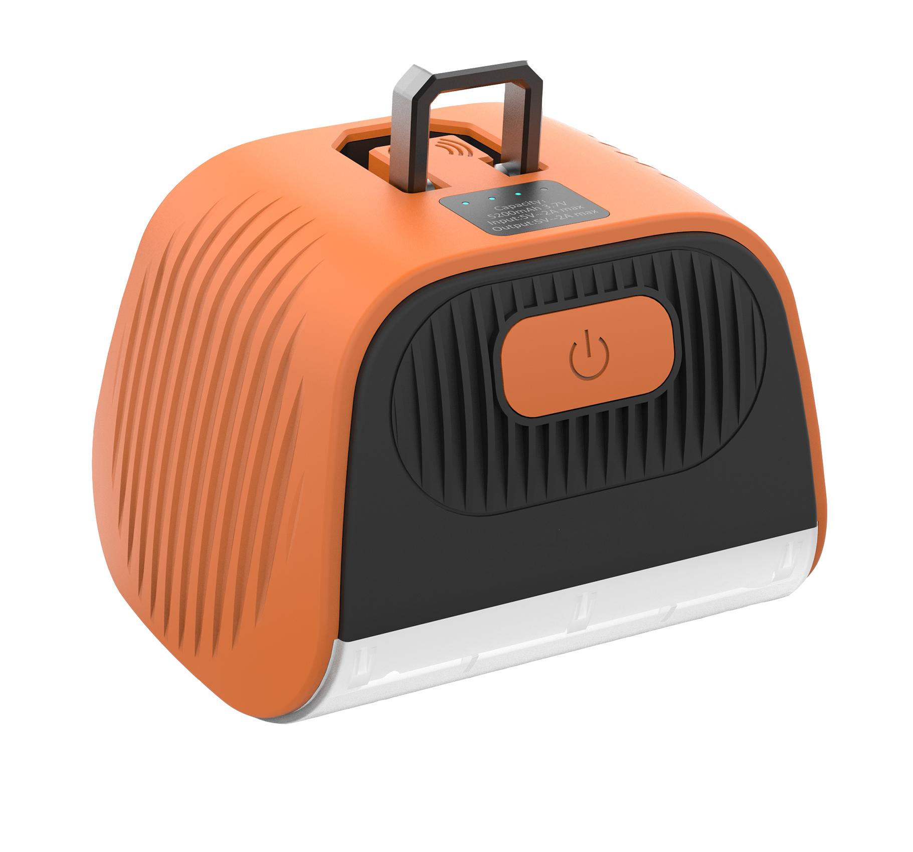 

Водонепроникний туристичний ліхтар для освітлення на природі та Power Bank на 4000 мАг Синій синій