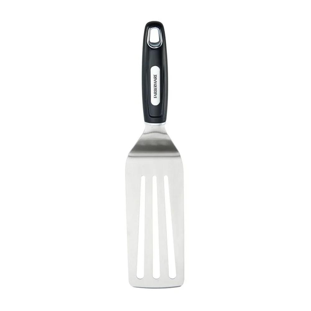 

Oversized Stainless Steel Turner Spatula Professional Kitchen Tool Heat Resistant Slotted Head Dishwasher Safe Cooking Utensil United States