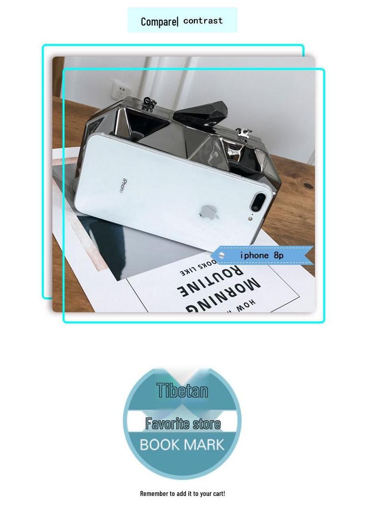 2026 Bestseller Metall-Box-Clutch Handgehaltene Kette Schultertasche für Abend & Bankett
