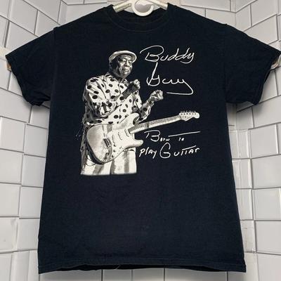 Buddy Guy Blues Guitar Tour Leggenda della Musica T-shirt Unisex Tutte le Taglie UU946