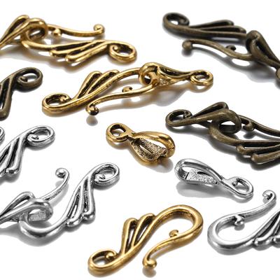 10 adet Antik Bronz Altın Nota Şekli Çinko Alaşım Geçiş Klipsler Kanca Kolye Bilezik Takı Yapımı Malzemeleri DIY