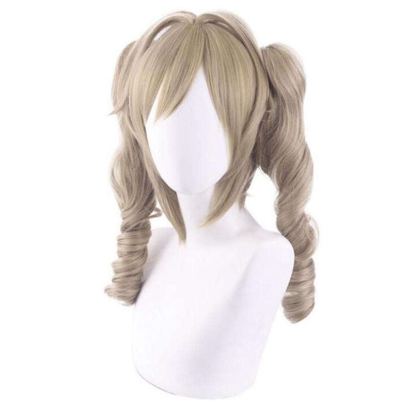 Аниме женские парики игра Genshin Impact Барбара длинный хвостик парик косплей костюм — фото 4