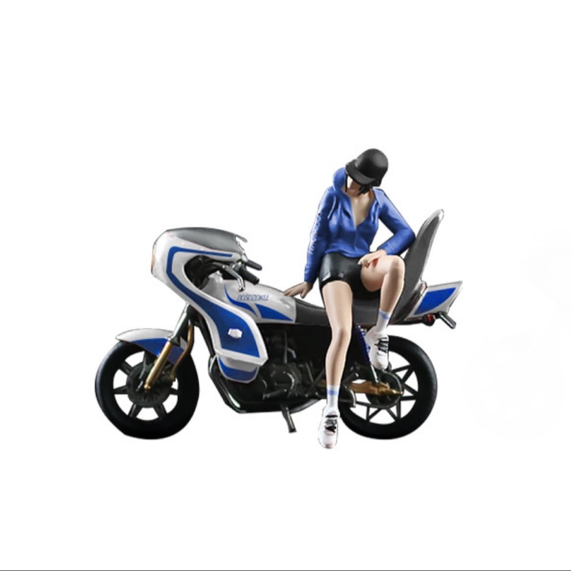 

Moreart Миниатюрный набор фигурок Велосипед MO222053 Модель Девушка Диорама Миниатюрный автомобиль 1/64 & (В) [Использовал]