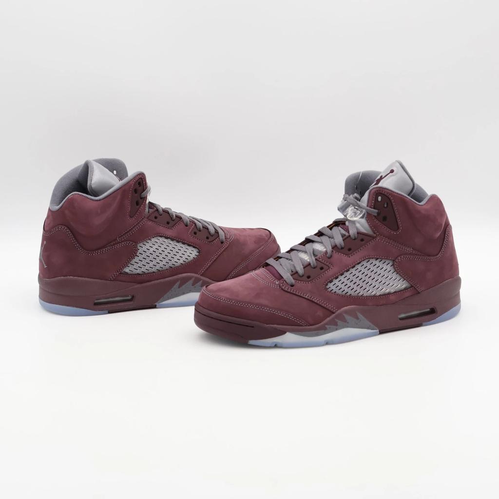 DZ4131-600 Nike Air Jordan 5 Retro Deep Burgundy Light Graphite Silver (Men's)