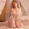 Sexy Seduction Lingerie Pajamas Small Chest Shirt Pure Desire Uniform Large Size Secretary Passion Clothes Qqny Factory