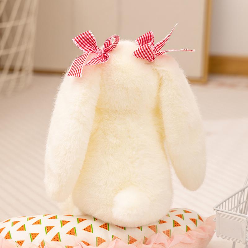 Love Rabbit Soft Throw Pillow Valentine's Day Cute Bunny Love Dolls Plush Cushion Wedding Stuffed Plushies Easter Day Girl Gift