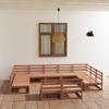 Garden Furniture Set 11 Pcs Solid Pine Wood