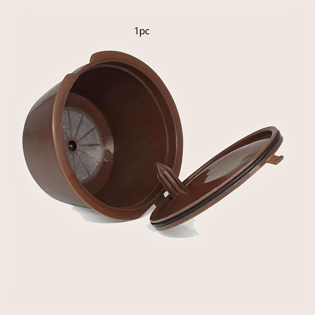 1/3/5pcs Refillable Coffee Capsules Filter Cup Compatible Taste Adapter Reusable Nescafe Dolce Gusto Machine Pod Compatible Kit