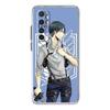Attack On Titan Logo Phone Case for Xiaomi Mi 12 9T 11X 12X 10T 5G 11 Lite Note 10 11T Poco X3 NFC M3 F3 Soft Clear TPU Funda