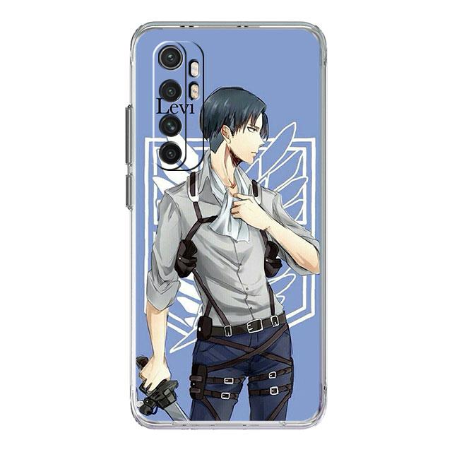 Attack On Titan Logo Phone Case for Xiaomi Mi 12 9T 11X 12X 10T 5G 11 Lite Note 10 11T Poco X3 NFC M3 F3 Soft Clear TPU Funda