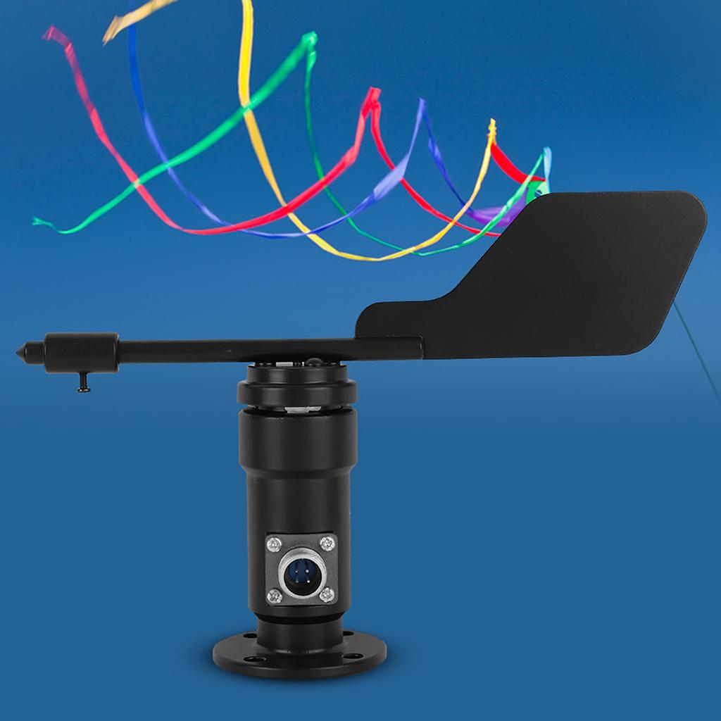 Aluminum Alloy Wind Direction Sensor Wind Vane, Garden Monitoring Tools with Interface for