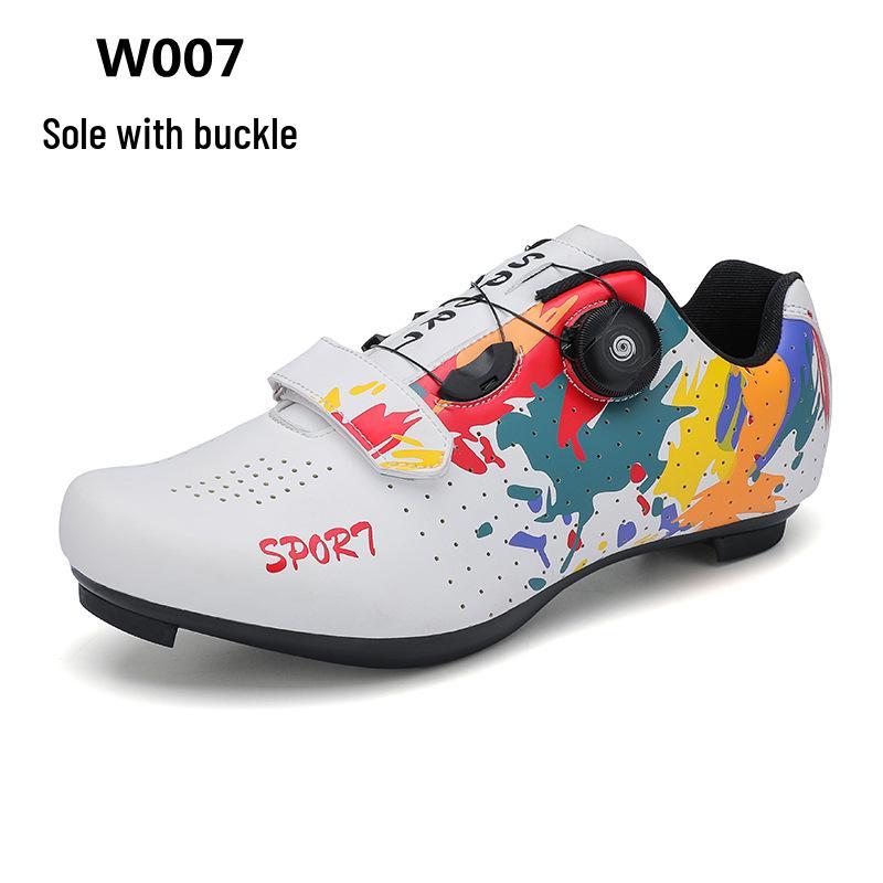 Cross-Border Unisex Clipless Cycling Shoes - Professional Mountain & Road Bike Footwear with Hard Sole