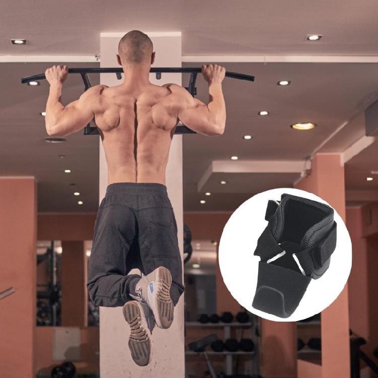 2pcs Weight Lifting Strength Training Gym Fitness Black Wrist Support Lift Strap for Training Exercises