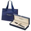 Waterman Expert Essential Ballpoint Matte Black Fine with Shopping Gift Box Luxury S0951890 W1 Pen, CT, Nib, Oil-Based Ink, Bag, Included, Gift,