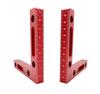 Ansimple Right Angle Set of Corner Fixing 90 Degree Right Perfect DIY Aluminum Alloy Ruler, 2, Clamp, L-Shaped Clamp, Tool, Angle, Woodworking,