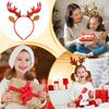 Christmas Headbands for Women Reindeer Hair Accessories Funny Festival Headdress for Girls School Vacation Family Gathering