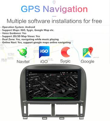 9'' Android 13 Support Wireless Carplay 16G Car Stereo Radio GPS For Lexus LS430