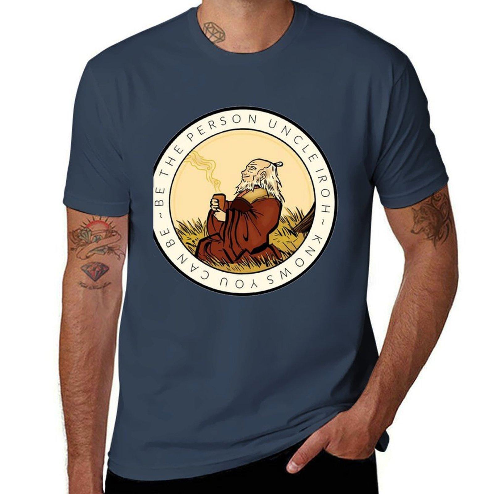 The Person Uncle Iroh Tshirt Trendy Pattern Tshirt For Unisex S