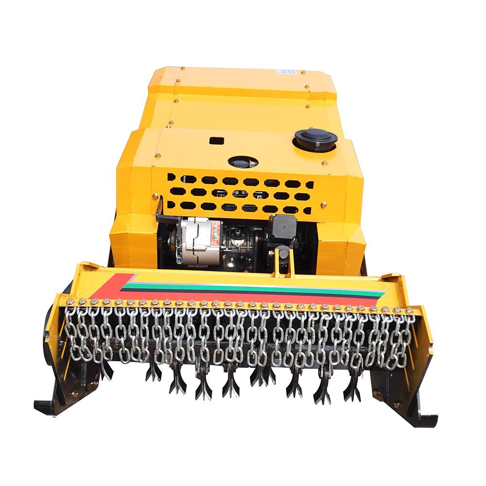 All-Terrain Remote Control Diesel Lawn Mower & Mulcher for Garden & Shrub Reclamation