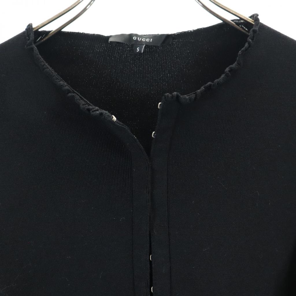 GUCCI made in Italy Cotton jacket S black Women Used