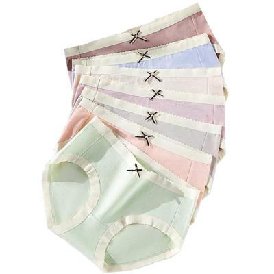 7Pcs Cotton Women Panties Breathable Underwear Girls Briefs Ladies Underpants Size M-XXL