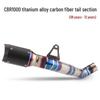 Titanium Alloy AR Exhaust Pipe for CBR1000RR (2008-2012) Modified Parts