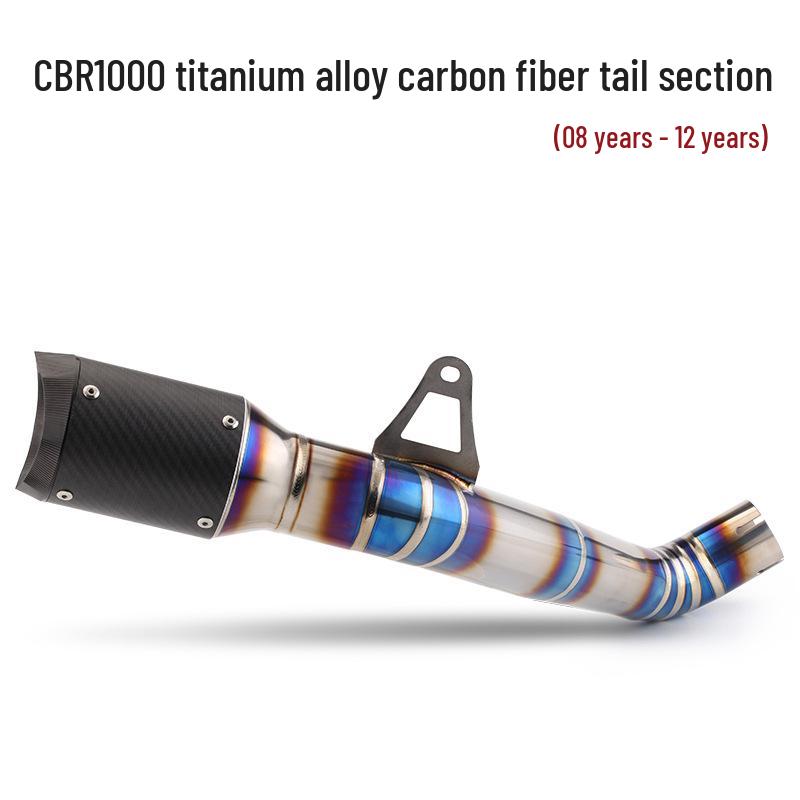Titanium Alloy AR Exhaust Pipe for CBR1000RR (2008-2012) Modified Parts