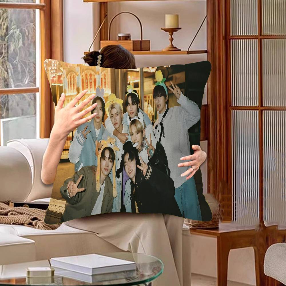 Kpop R-rIIZE Cushion Cover Inches Farmhouse Decor Home Throw Pillow Covers For Couch Decorations