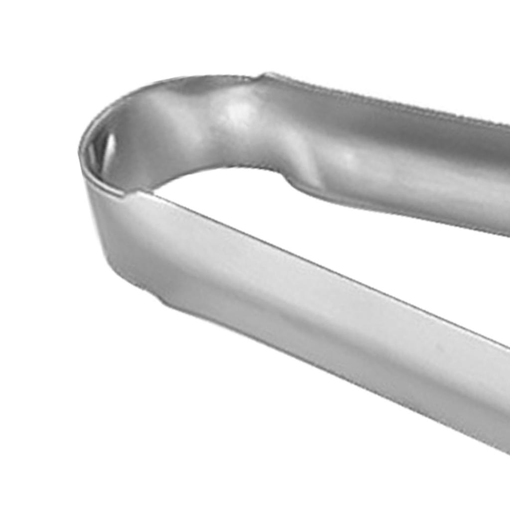 Ice Tongs Small Tongs Stainless Steel with Sharp Teeth for Ice Bucket Ice Sugar Cubes Coffee Bar Food Serving