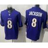 Baltimore Ravens NFL Camiseta de Fútbol Manga Corta Ropa de Equipo Bordada para Hombre Ropa Deportiva para Aficionados