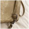 2026 Large-Capacity Retro Crossbody Small Square Bag with Lock Closure