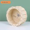 Luxury Solid Wood Hamster Villa with Pet Stairs and Sleeping Nest