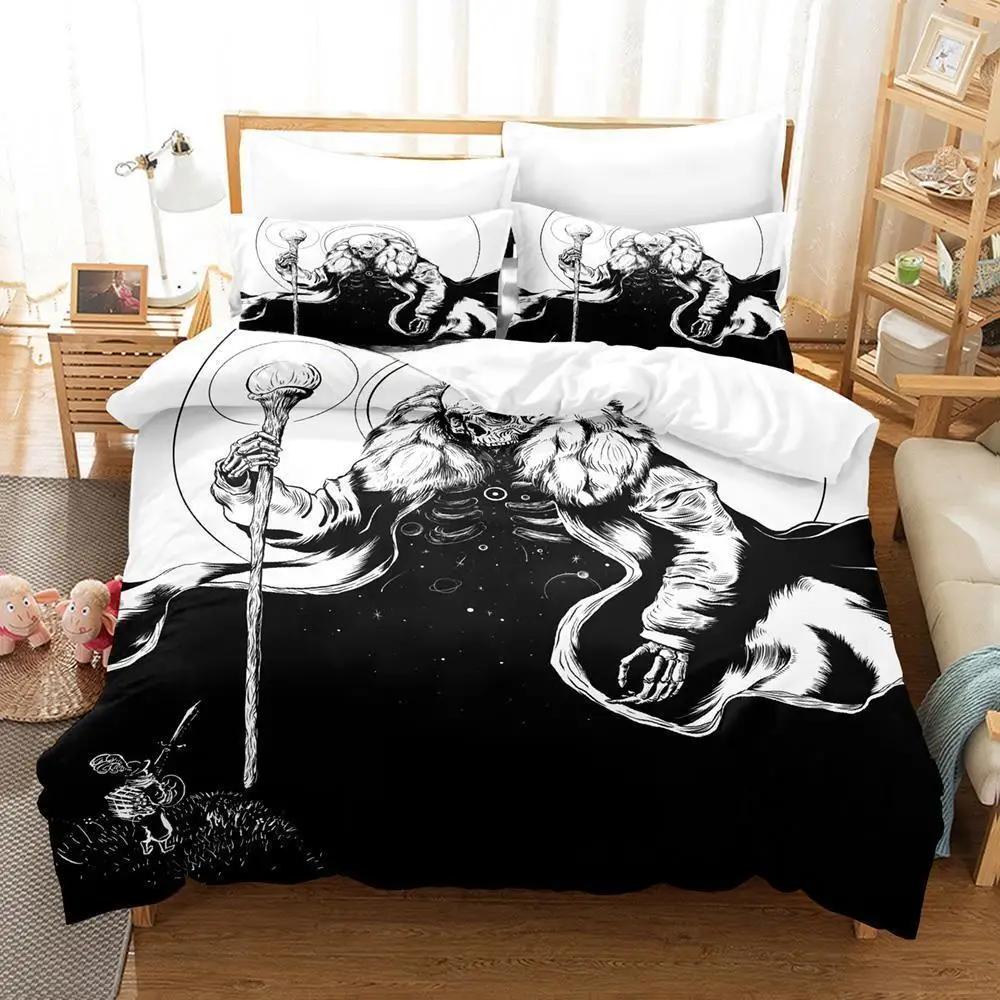 Loop Hero Bedding Set Single Twin Full Queen King Size Bed Set Adult Kid Bedroom Duvet Cover Sets 3D Print Anime Bed Sheet Set