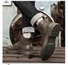 Men's Large Size High-Top Leather Winter Martin Boots for Outdoor Work