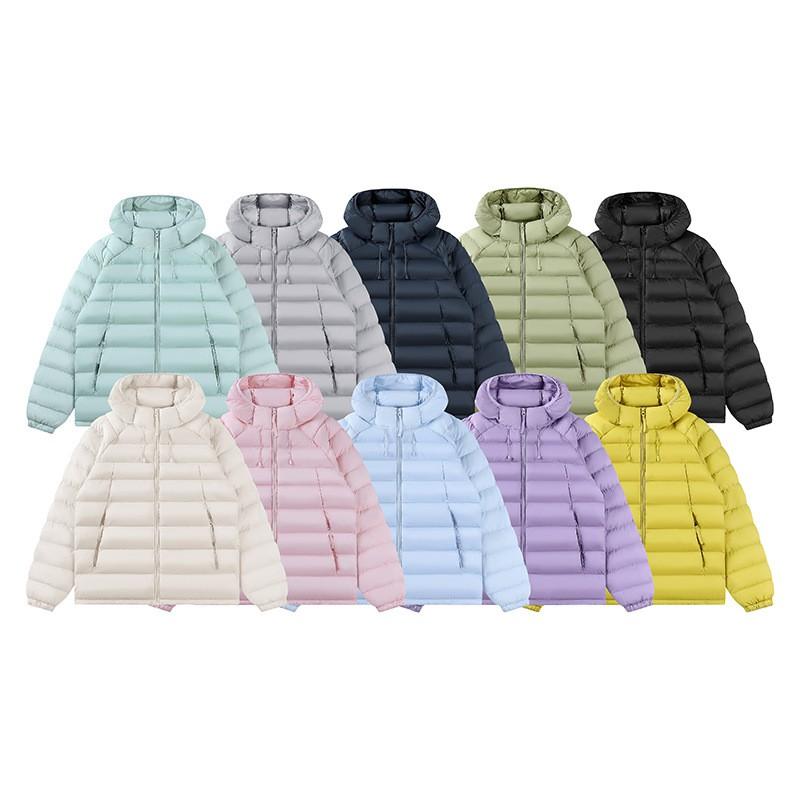 Unisex Winter Puffer Coat Hooded Slim Fit Thick Cotton Jacket Couples