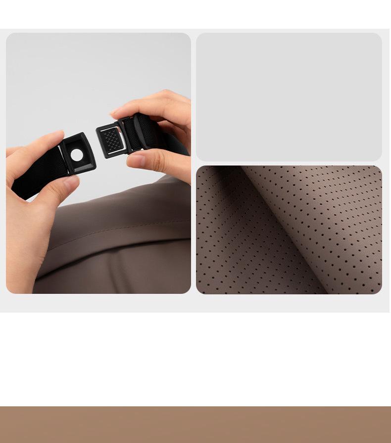 Toyota Car Headrest Neck Pillow & Lumbar Support with Removable Cover & Adjustable Straps