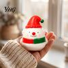 Stress Balls for Adults Christmas Snowman Squeeze Toy, Relief Cute Fidget Hand Therapy Exercisers Figurine, Stocking Stuffer Party Favor, Gift