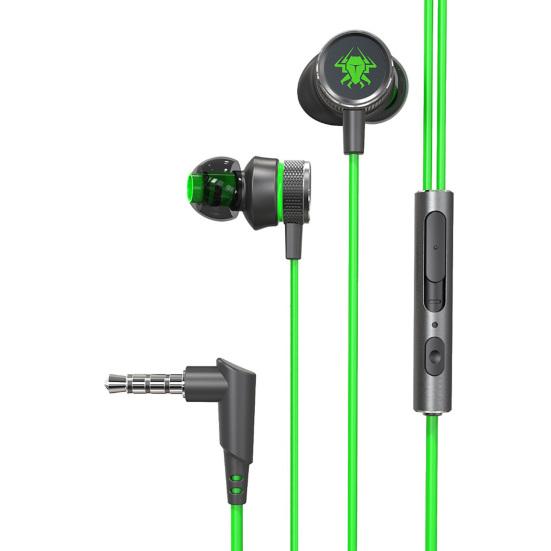 

PLEXTONE G15 3.5mm Wired In-Ear Earphone Volume Control Game Headphone with Mic зелений