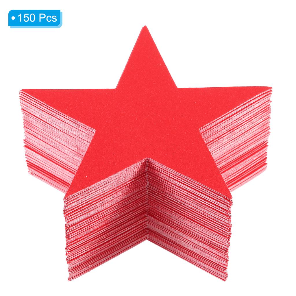 Cutouts Double Printed Paper Glitter Star Confetti Cutouts Cardboard Stars for Bulletin Board Classroom Party 48/60/150pcs