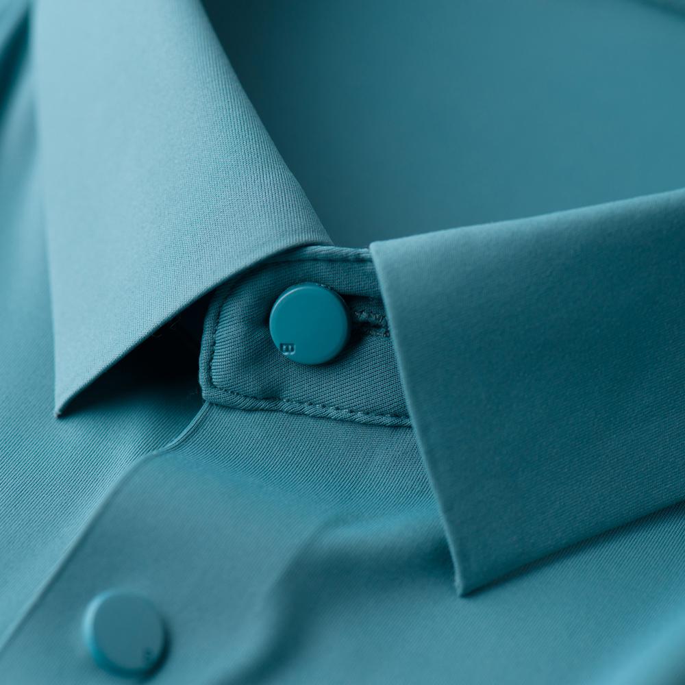 Elegant Classic Design Slightly Stretch Button Up Shirt, Men's Clothes Iron-Free Long Sleeve Dress Shirts For Spring Fall Winter