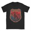 Men T-Shirt Eddie Munson Master of the Upside Down Guitar Horror TV Fashion Pure Cotton Tees Short Sleeve  T Shirts O Neck Tops