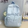 Schoolbag Schoolbag Female College Student Simple Cute Girl Backpack Junior High School Girl Small Fresh Backpack Air Cushion Strap