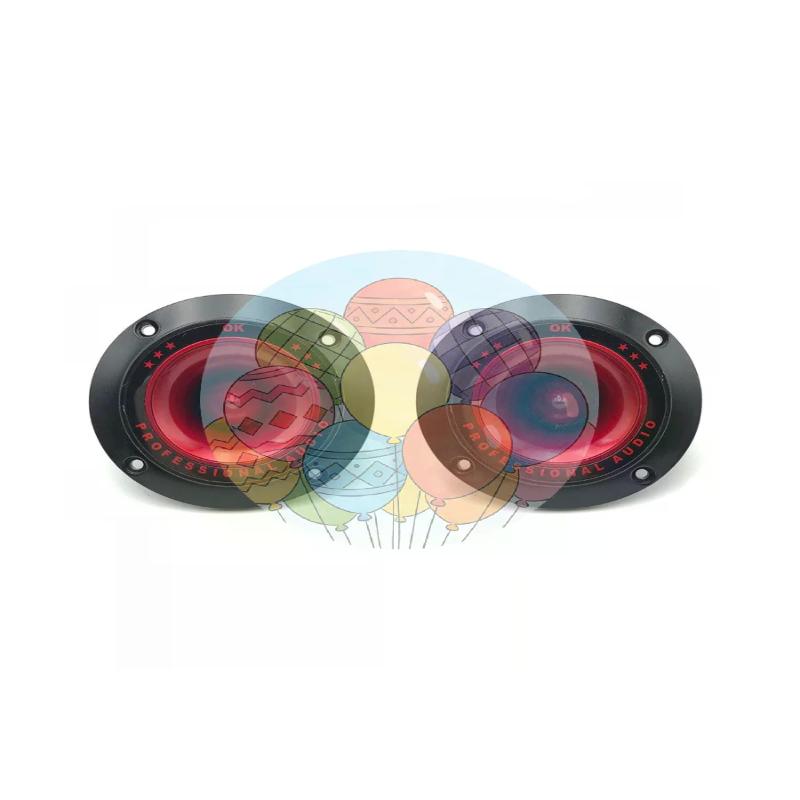 /2pcs Piezoelectric Tweeter 3" Audio Speaker Treble Ceramic Piezo Loudspeaker PA/DJ Tweeters Home Subwoofer Stage Sound"
