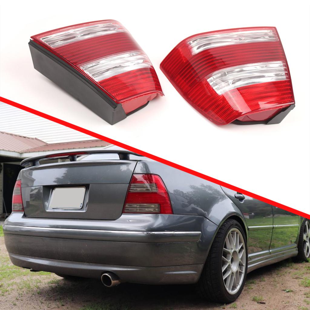 Car Rear Tail Light Lamp Without Bulbs Auto Rear Taillight Lamp Housing for VW BORA JETTA MK4 SEDAN 1998-2005