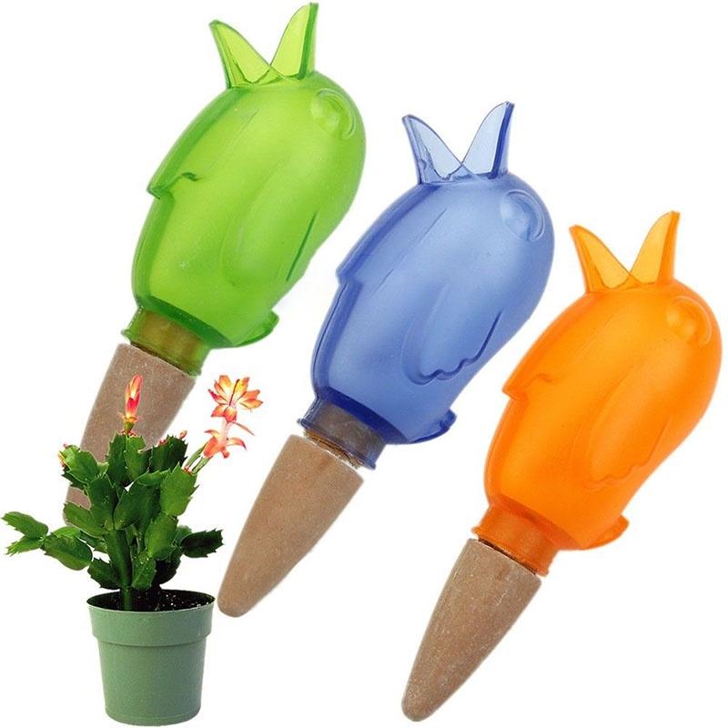 Elegant Birds Shape Indoor Automatic Plant Waterer For Effortless Hydration